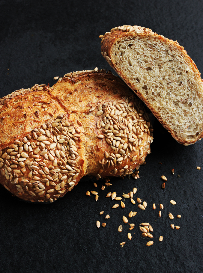 Sonnenblumenbrot