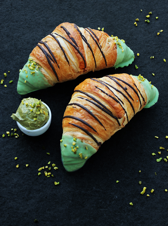 Pistazien-Croissant