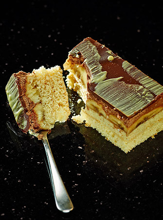 Bananenschnitte