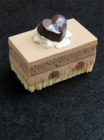 Kastanienmousseschnitte