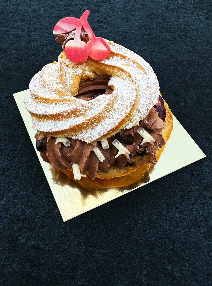 Brandteig Schoko-Kirsch